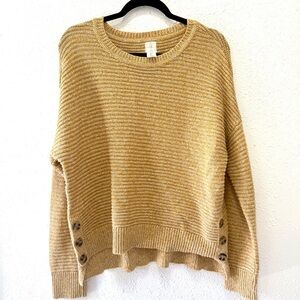 Joie crew neck‎ Tan Crew Neck Sweater  L